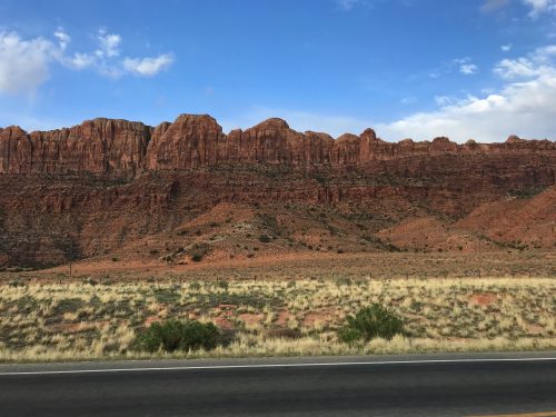 Driving into Utah (2)