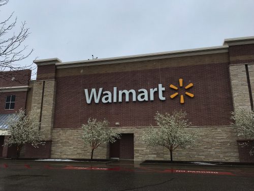First stop - Walmart