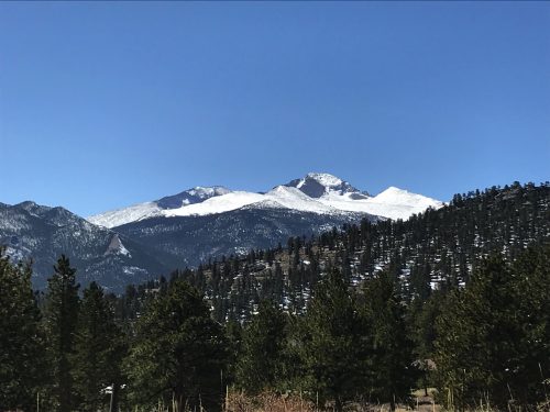 Longs Peak - Highest mountain in Rocky Mountains National Park
