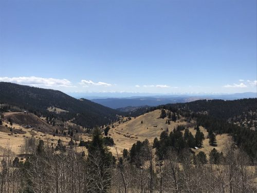 Mountain ranges in Colorado