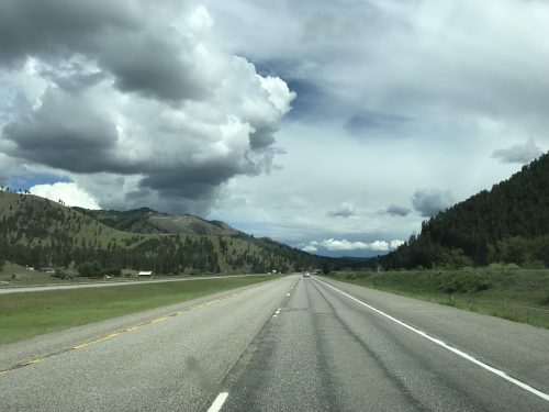 Driving in Montana