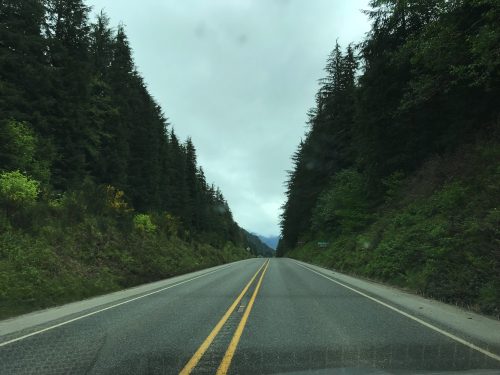 Driving to Olympic National Park