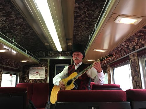 Entertainment at the Grand Canyon train