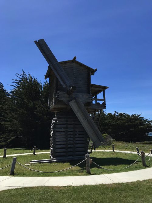 First windmill of California