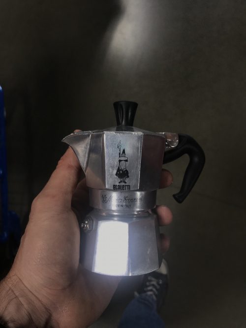 Found an italian coffee maker at a thrift store