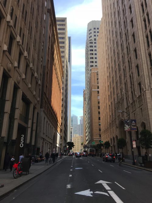 High buildings in San Francisco
