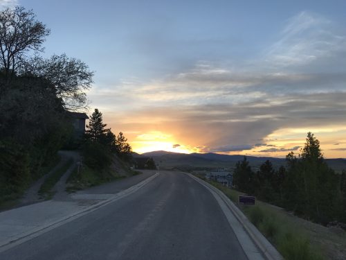 Sunset in Helena Montana (2)
