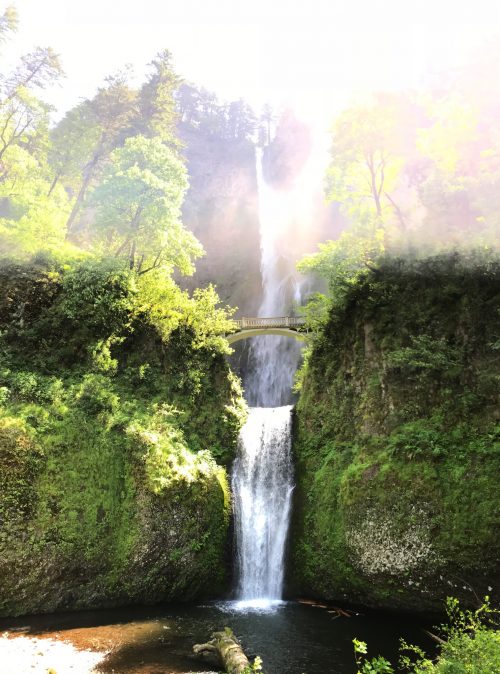 The Mutnomah Falls