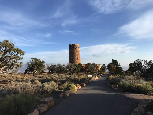 The Watchtower in the Grand Canyon