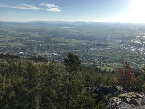 View of Helena Montana
