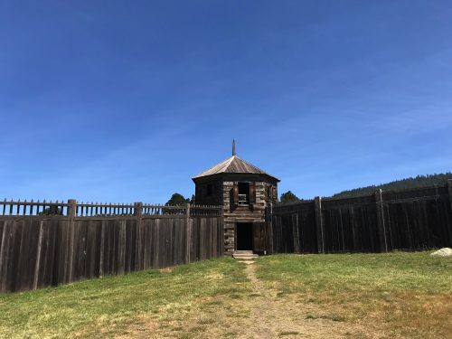 Watch tower of Fort Ross