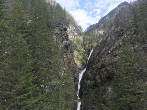 Waterfall in North Cascades National Park