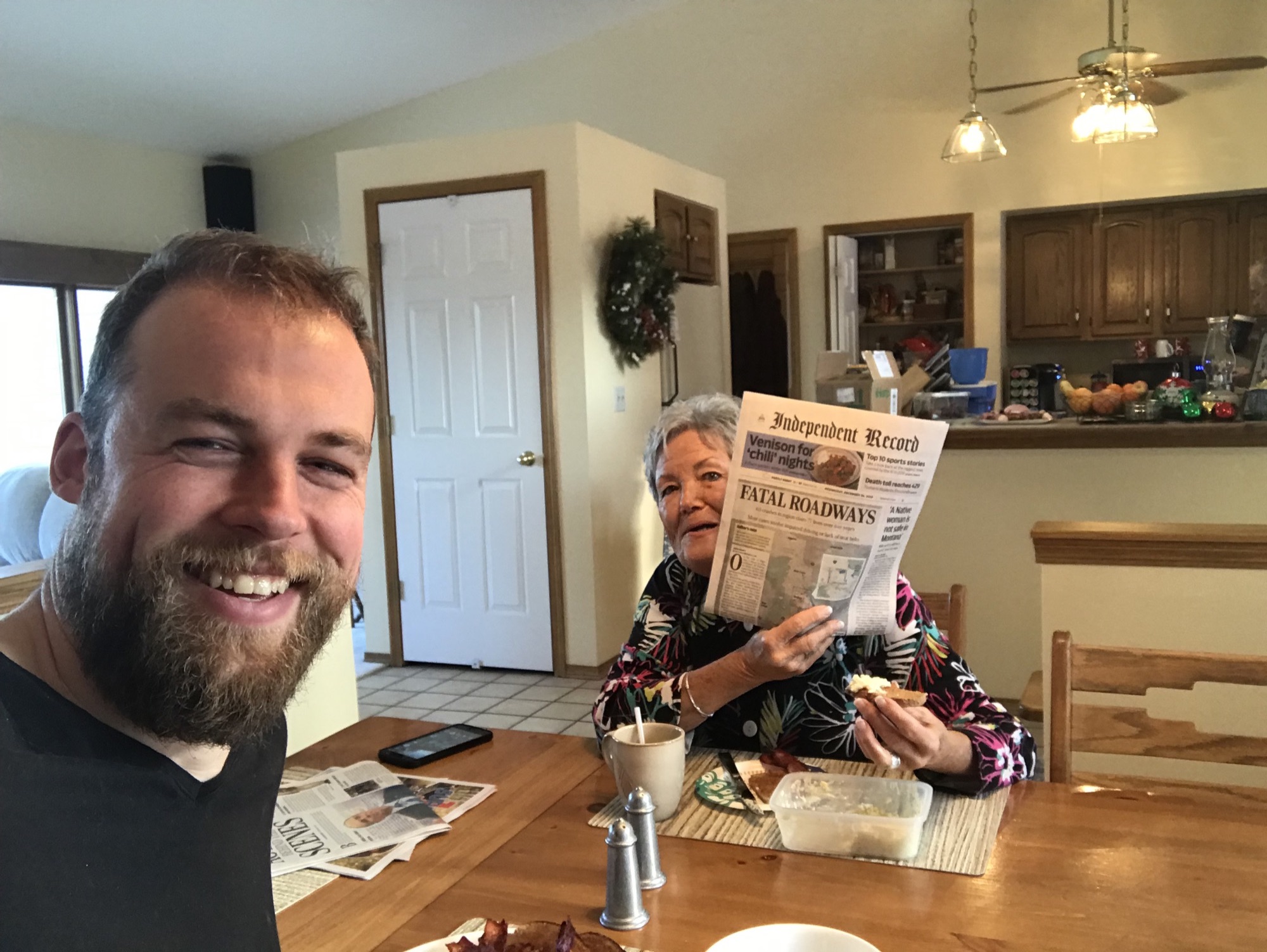 Breakfast with grandma