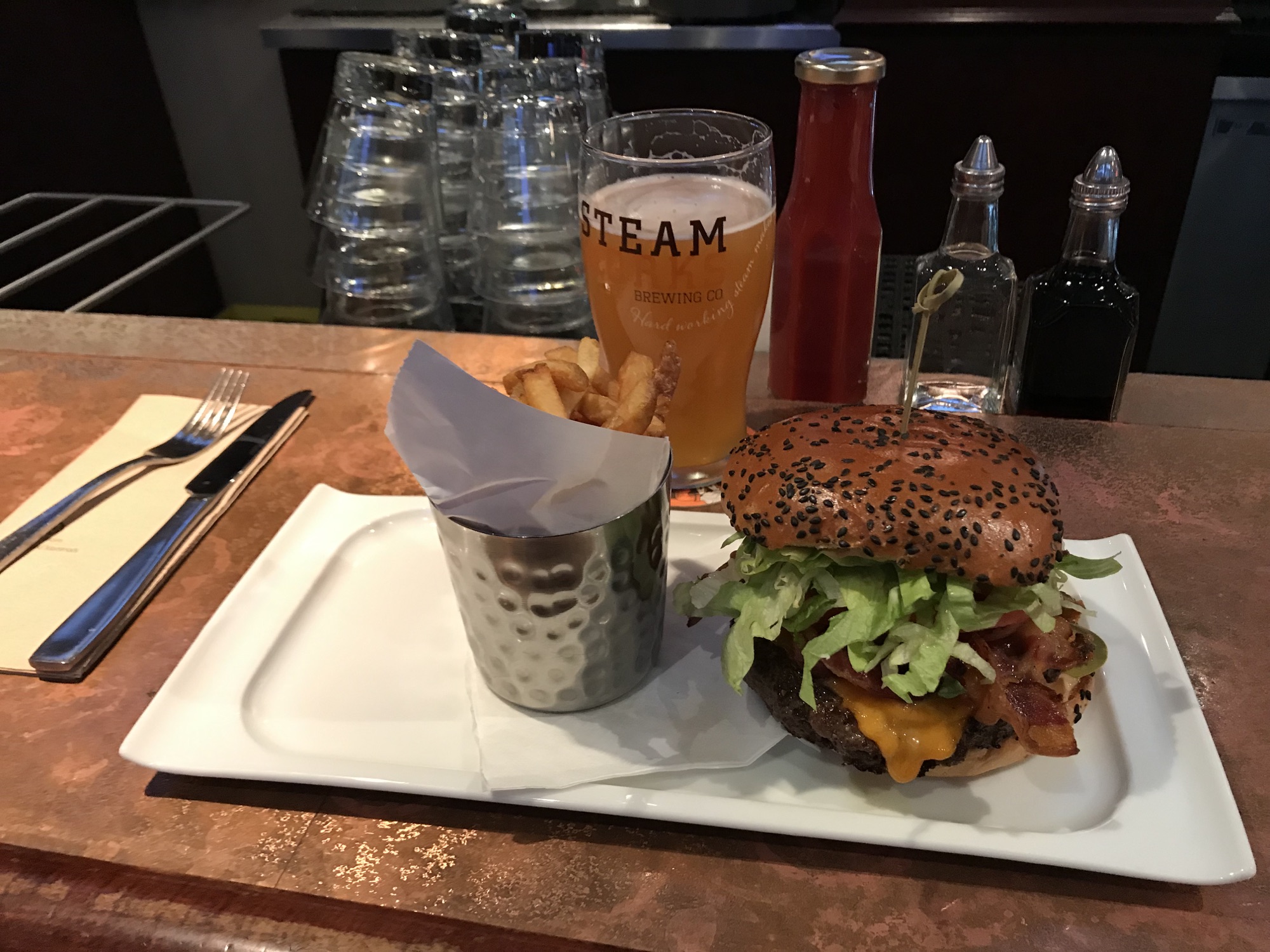 Pub lunch in Vancouver
