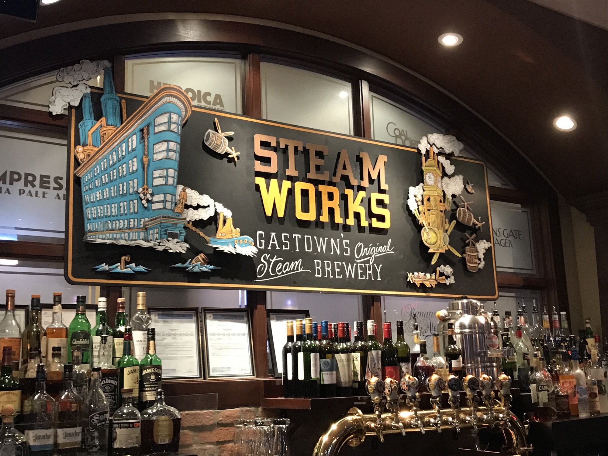 Steamworks brewing Vancouver