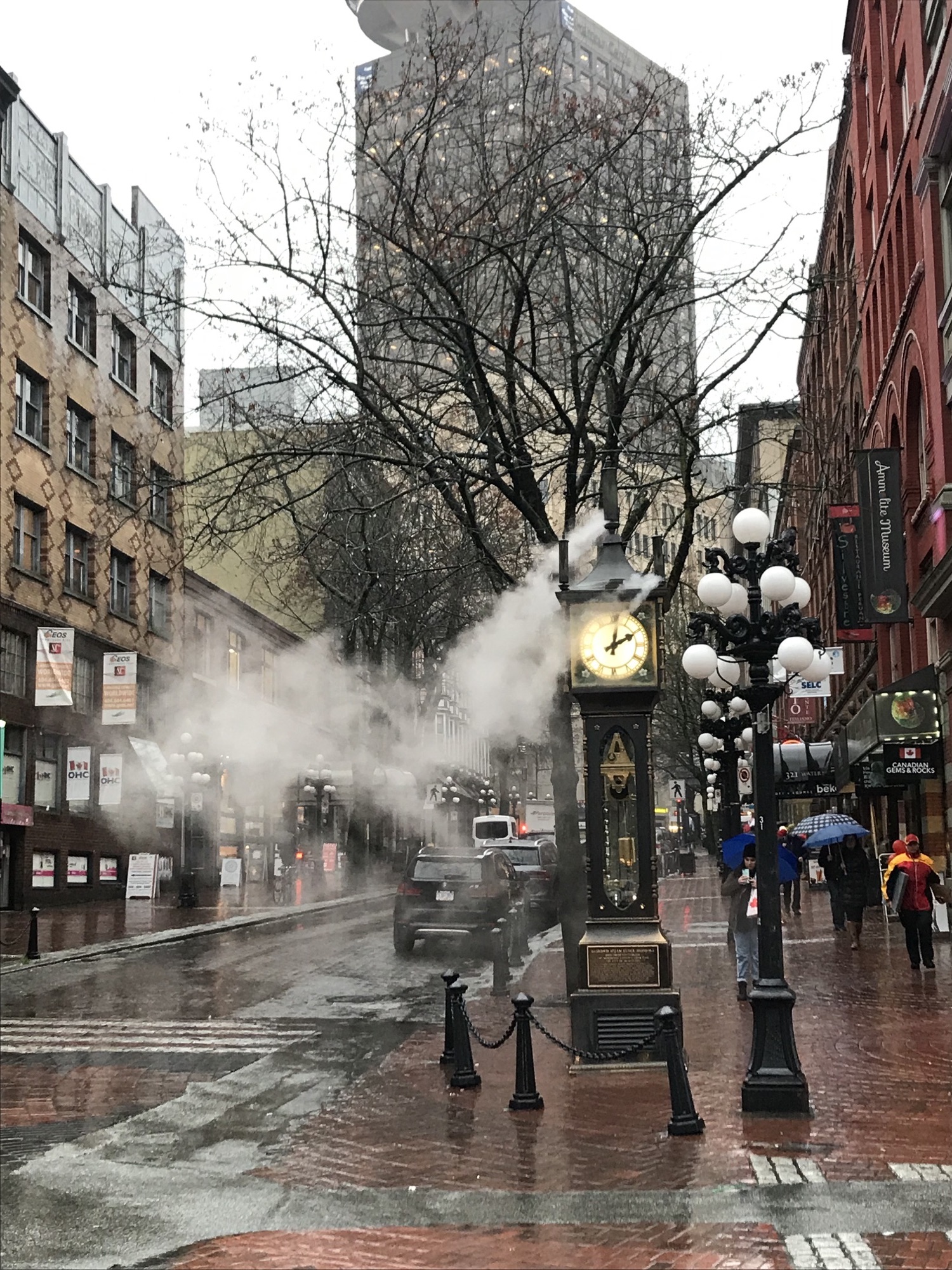 The Steam Clock in Gastown Vancouver