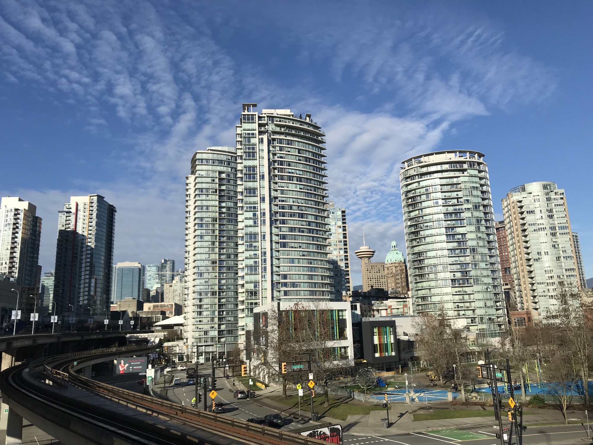Vancouver on a sunny day